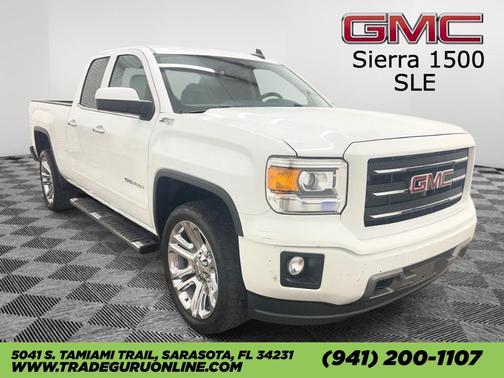 Summit White 2015 GMC Sierra 1500 SLE