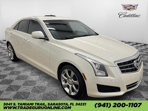 White Diamond Tri-Coat 2013 Cadillac ATS 2.5L Luxury