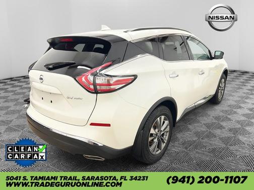 White 2018 Nissan Murano SV