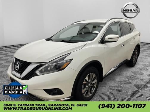 White 2018 Nissan Murano SV