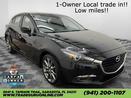 Jet Black Mica 2018 Mazda Mazda3 Grand Touring