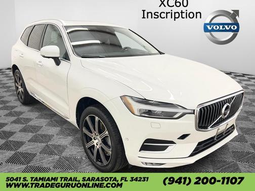 Ice White 2018 Volvo XC60 T6 Inscription