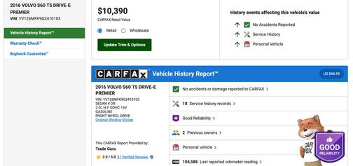 2016 Volvo S60 T5 Drive-E Premier