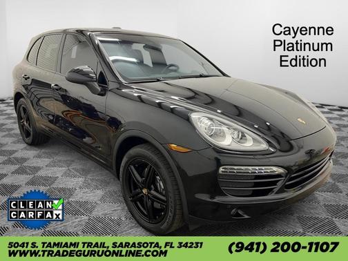 2014 Porsche Cayenne Platinum Edition