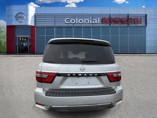 Brilliant Silver Metallic 2024 Nissan Armada SV 4WD