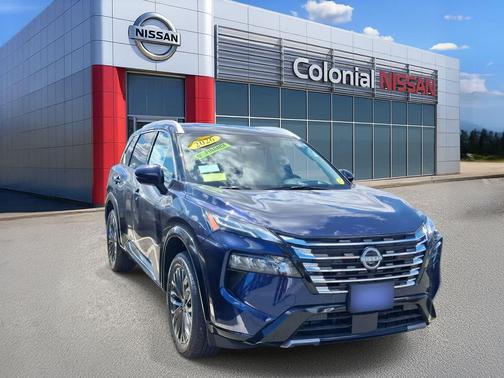 Deep Ocean Blue Pearl 2026 Nissan Rogue Platinum