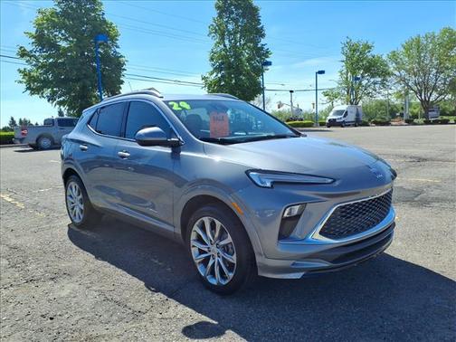 Moonstone Gray Metallic 2024 Buick Encore GX Avenir