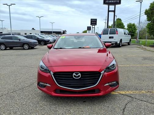 Soul Red Metallic 2018 Mazda Mazda3 Grand Touring