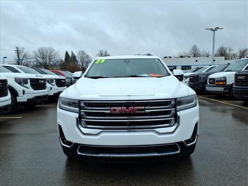 Summit White 2023 GMC Acadia SLT