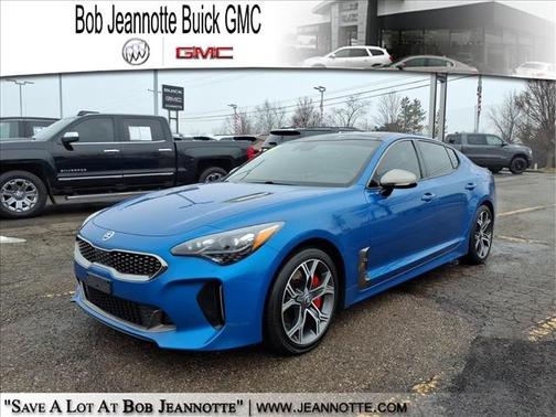 Blue 2018 Kia Stinger GT2