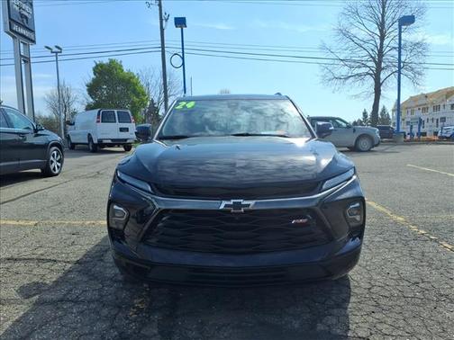 Black 2024 Chevrolet Blazer RS
