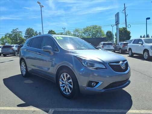 Satin Steel Metallic 2020 Buick Envision Essence