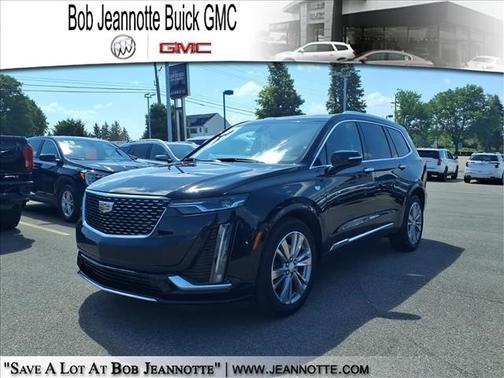 Stellar Black Metallic 2024 Cadillac XT6 Premium Luxury FWD