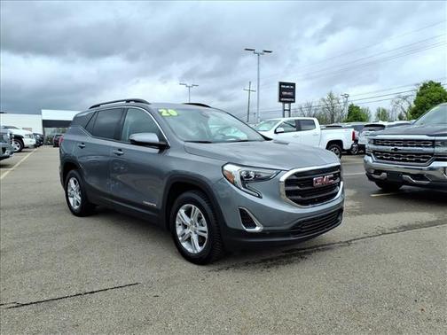 Satin Steel Metallic 2020 GMC Terrain SLE