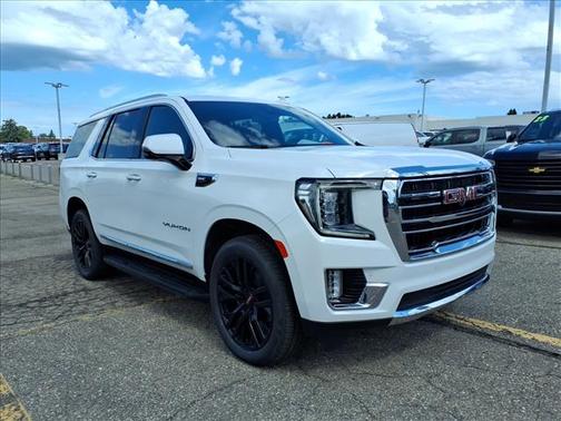 Summit White 2023 GMC Yukon SLT