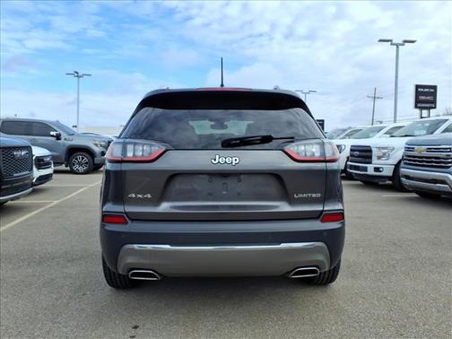 Granite Crystal Clearcoat Metallic 2019 Jeep Cherokee Limited