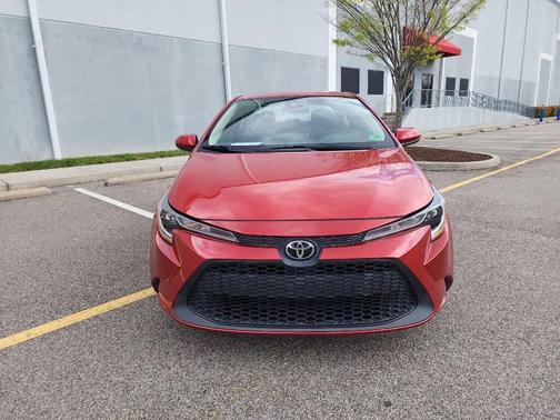 Barcelona Red Metallic 2021 Toyota Corolla LE