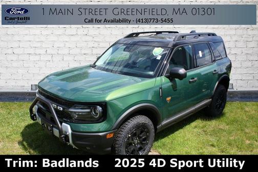 2025 Ford Bronco Sport Badlands