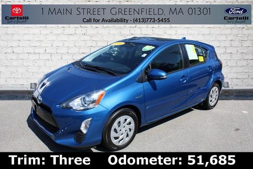 2016 Toyota Prius c Three