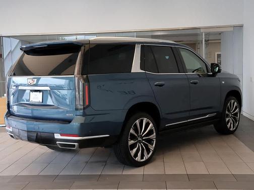 Deep Sea Metallic 2025 Cadillac Escalade Premium Luxury Platinum