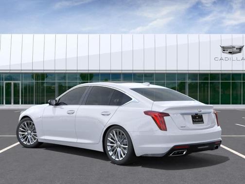 Summit White 2026 Cadillac CT5 Premium Luxury AWD