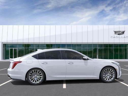Summit White 2026 Cadillac CT5 Premium Luxury AWD