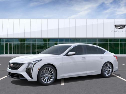 Summit White 2026 Cadillac CT5 Premium Luxury AWD