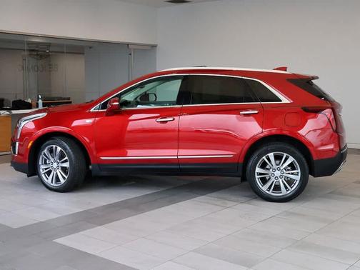 Radiant Red 2024 Cadillac XT5 Premium Luxury