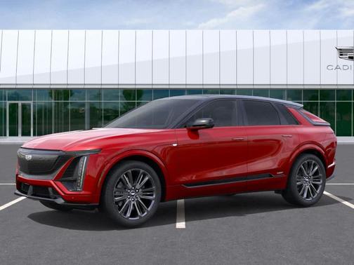 Radiant Red 2026 Cadillac LYRIQ V Premium
