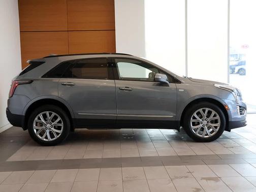 Satin Steel Metallic 2021 Cadillac XT5 Sport