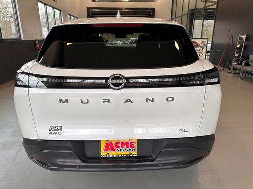 Everest White Pearl Tricoat 2025 Nissan Murano SL