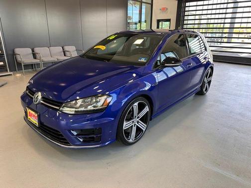 Blue 2016 Volkswagen Golf R 4-Door
