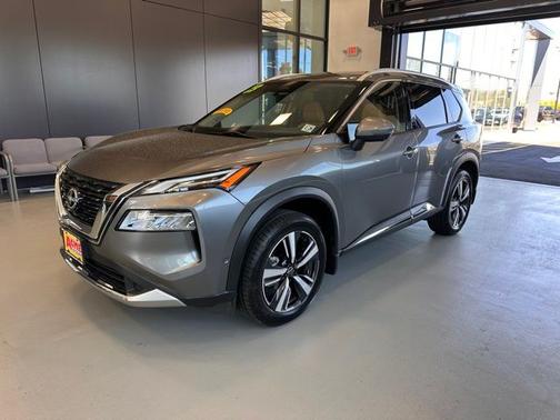 Gun Metallic 2023 Nissan Rogue Platinum