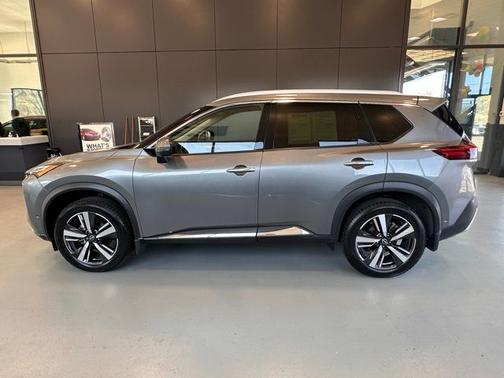 Gun Metallic 2023 Nissan Rogue Platinum
