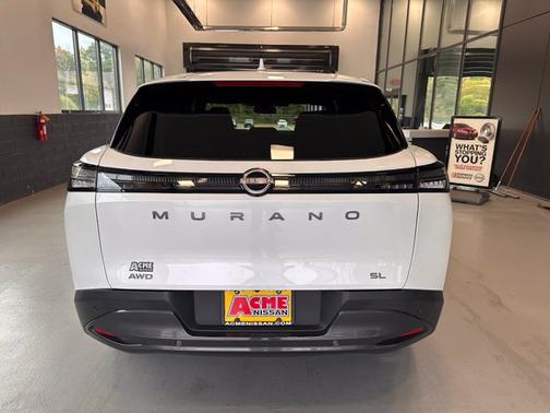 Everest White Pearl Tricoat 2025 Nissan Murano SL