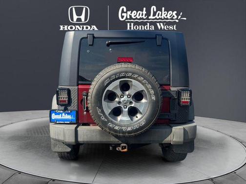 Red Rock Crystal Pearlcoat 2008 Jeep Wrangler Unlimited X