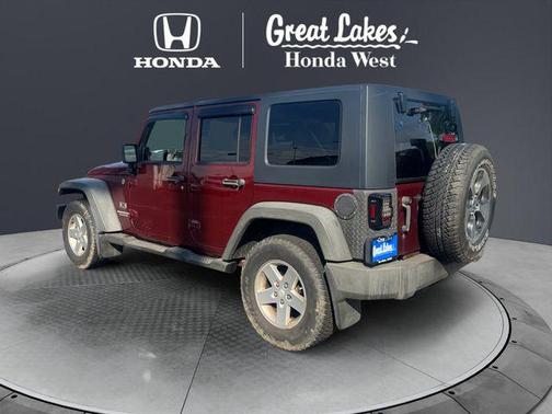 Red Rock Crystal Pearlcoat 2008 Jeep Wrangler Unlimited X