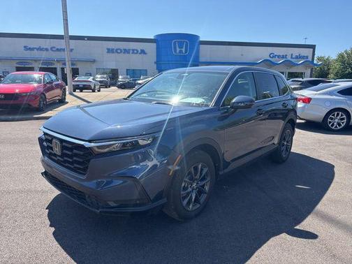 Canyon River Blue Metallic 2026 Honda CR-V EX-L AWD