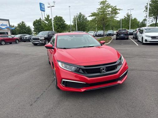 Rallye Red 2021 Honda Civic LX
