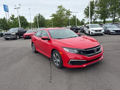 Rallye Red 2021 Honda Civic LX