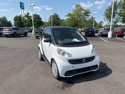Crystal White 2015 smart ForTwo passion