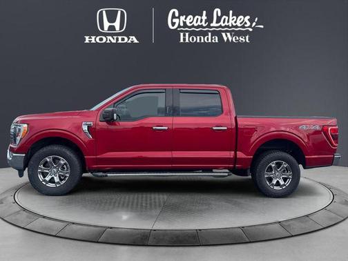 Rapid Red Metallic Tinted Clearcoat 2022 Ford F-150 XLT