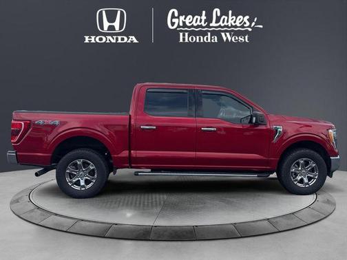 Rapid Red Metallic Tinted Clearcoat 2022 Ford F-150 XLT