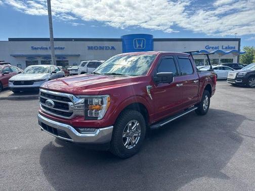 Rapid Red Metallic Tinted Clearcoat 2022 Ford F-150 XLT