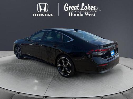 Crystal Black Pearl 2023 Honda Accord Hybrid Sport