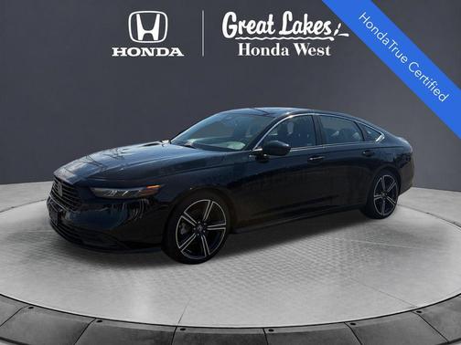 Crystal Black Pearl 2023 Honda Accord Hybrid Sport