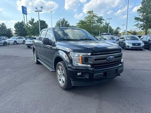 Shadow Black 2018 Ford F-150 XLT