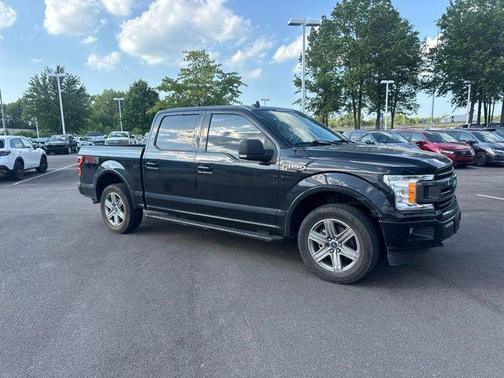 Shadow Black 2018 Ford F-150 XLT