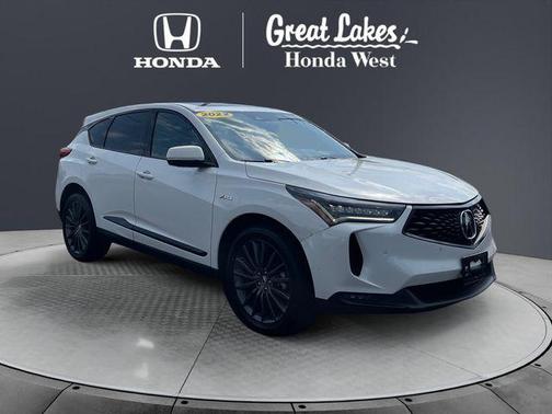 Platinum White Pearl 2022 Acura RDX A-Spec Advance Package