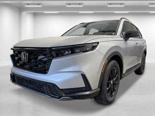 Solar Silver Metallic 2026 Honda CR-V Hybrid Sport-L AWD
